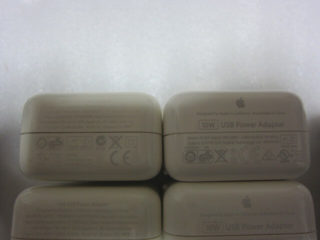 Apple USB電源アダプタ 10W 8個と12W 3個　計11個と Lightning - USBケーブル（1 m）11本_画像4