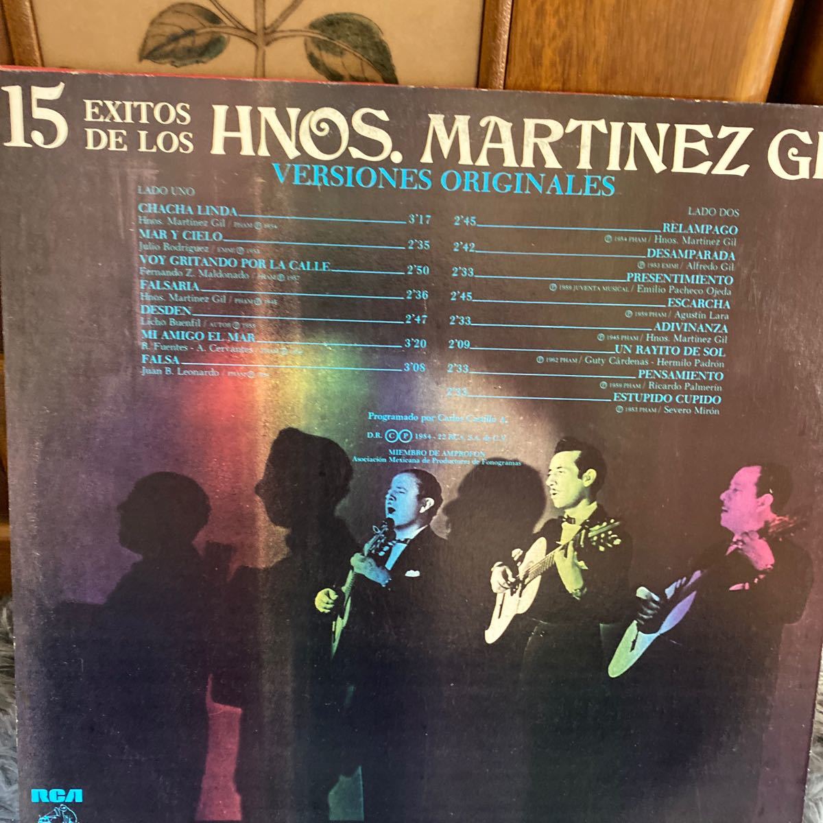 LPレコード★洋楽★HNOS.MARTINEZ★VERSIONES ORIGINALES★レコード大量出品中★まとめ買いがお得_画像4