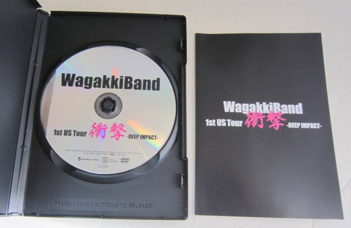 DVD 和楽器バンド WagakkiBand 1st US Tour 衝撃 -DEEP IMPACT- in サンディエゴ_画像2