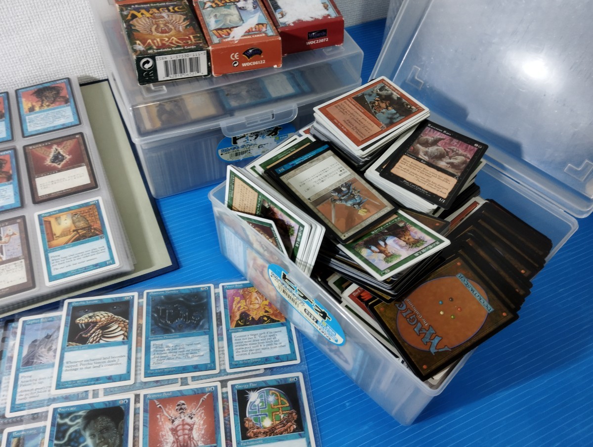 MTG マジックザギャザリング カード まとめ売り 約10kg 引退品 日本語版 英語版 旧枠 ライオンの瞳のダイアモンド等_画像5