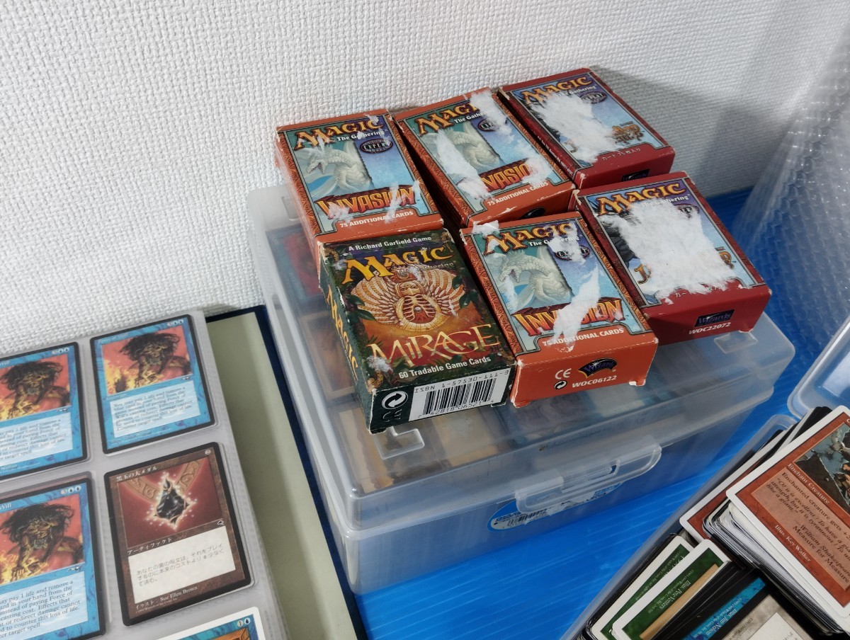 MTG マジックザギャザリング カード まとめ売り 約10kg 引退品 日本語版 英語版 旧枠 ライオンの瞳のダイアモンド等_画像3