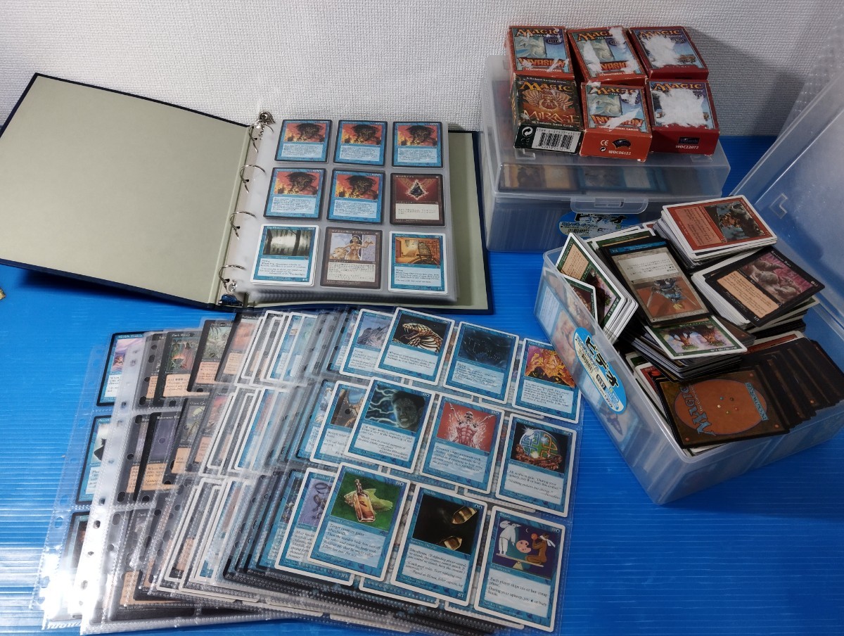 MTG マジックザギャザリング カード まとめ売り 約10kg 引退品 日本語版 英語版 旧枠 ライオンの瞳のダイアモンド等