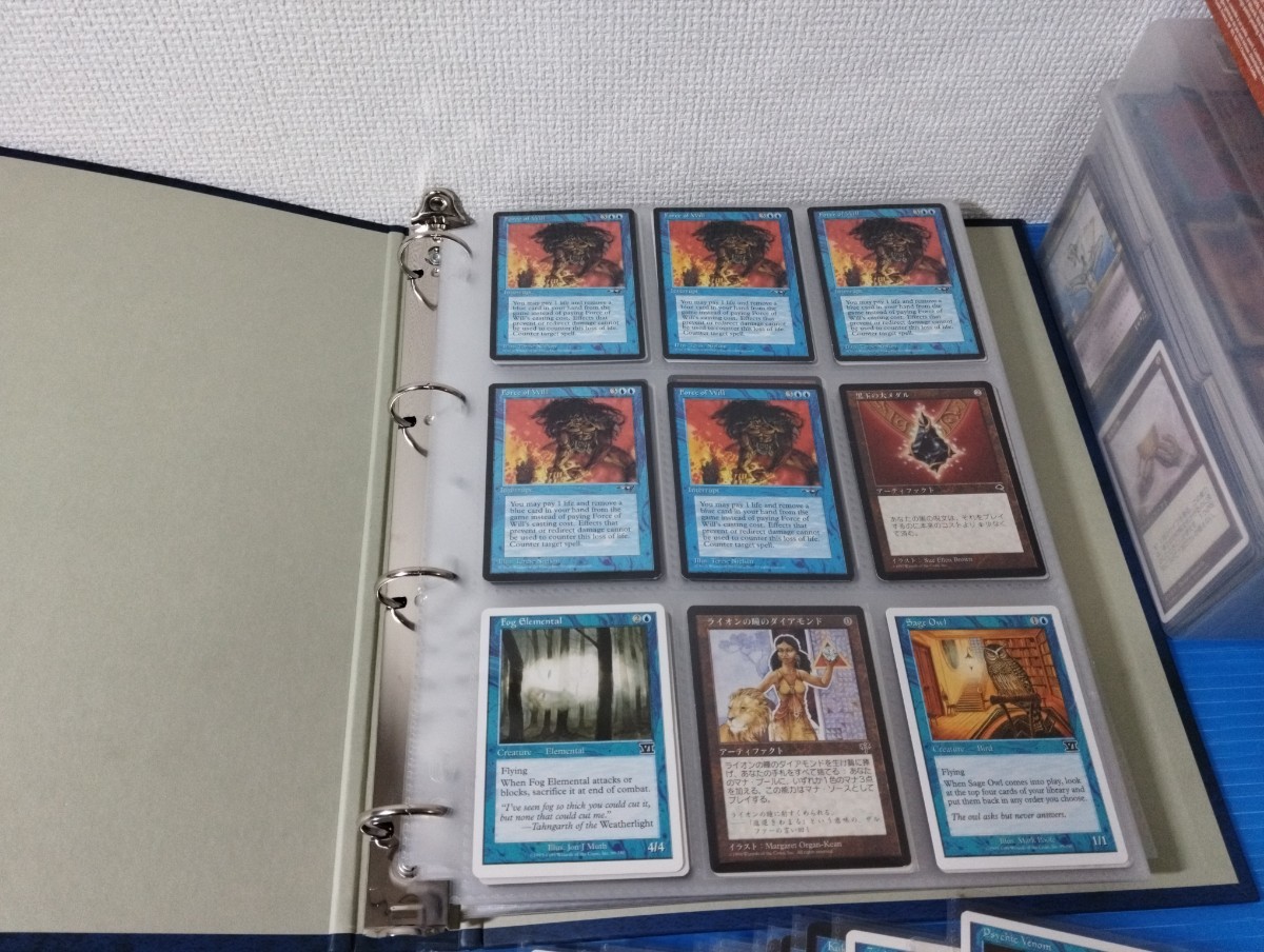 MTG マジックザギャザリング カード まとめ売り 約10kg 引退品 日本語版 英語版 旧枠 ライオンの瞳のダイアモンド等_画像2