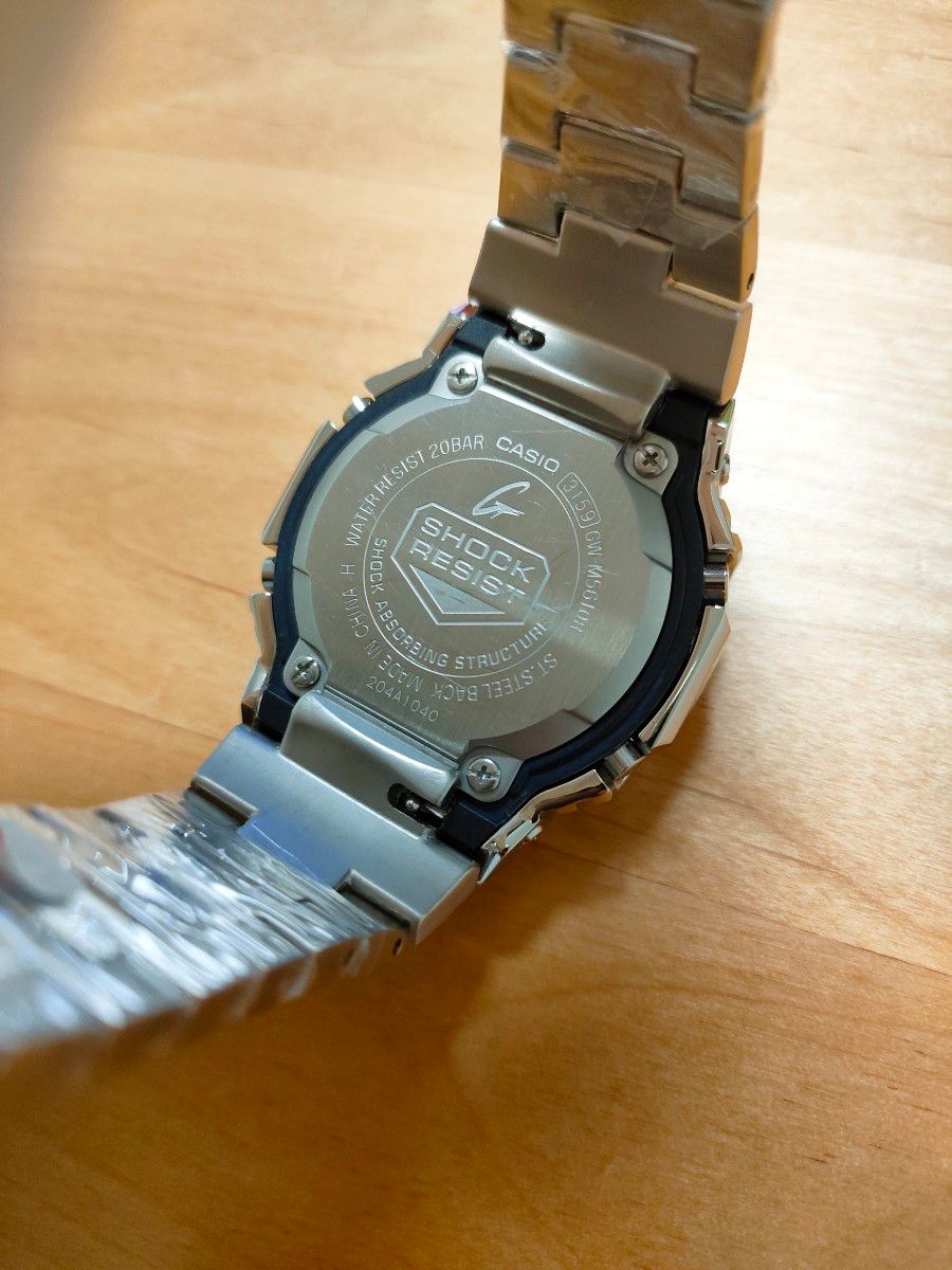 G-SHOCK フルメタルカスタム 電波ソーラー GW-M5610R シルバー G-SHOCK フルメタルカスタム 電波ソーラー GW-M5610R シルバー