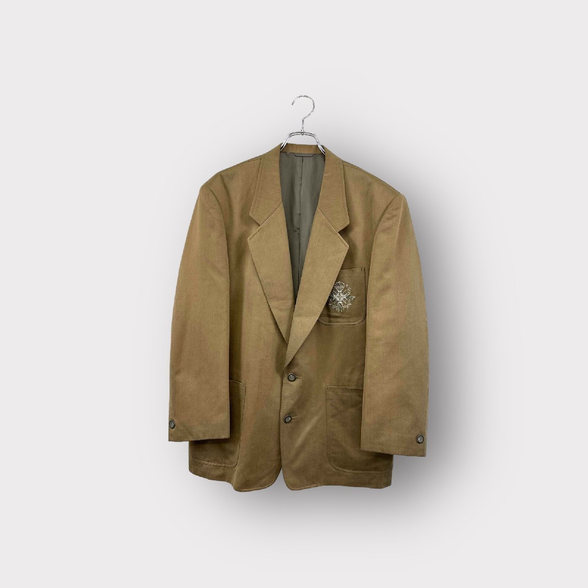 RAIKA Leica tailored jacket Brown размер L внешний мужской Vintage 6