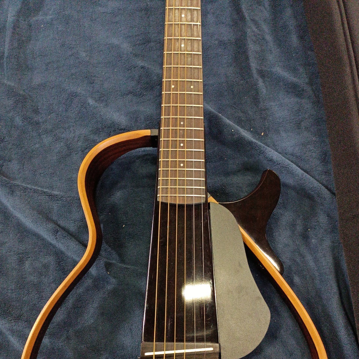 y022104e YAMAHA　 SLG200S TBL Silent Guitar サイレントギター　ヤマハ_画像3