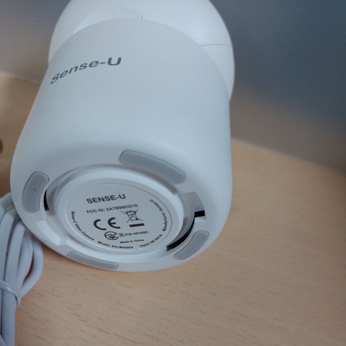 y022209e Sense-U Smart baby monitor baby see protection camera 