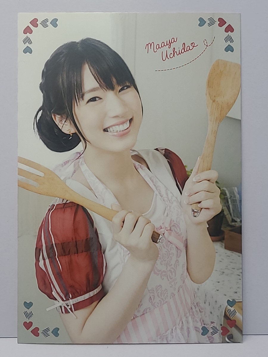 希少 内田真礼 ポストカード 声優アニメディア 2014年10月号 発売記念 イベント限定特典お渡し会? グッズ 非売品 激レア