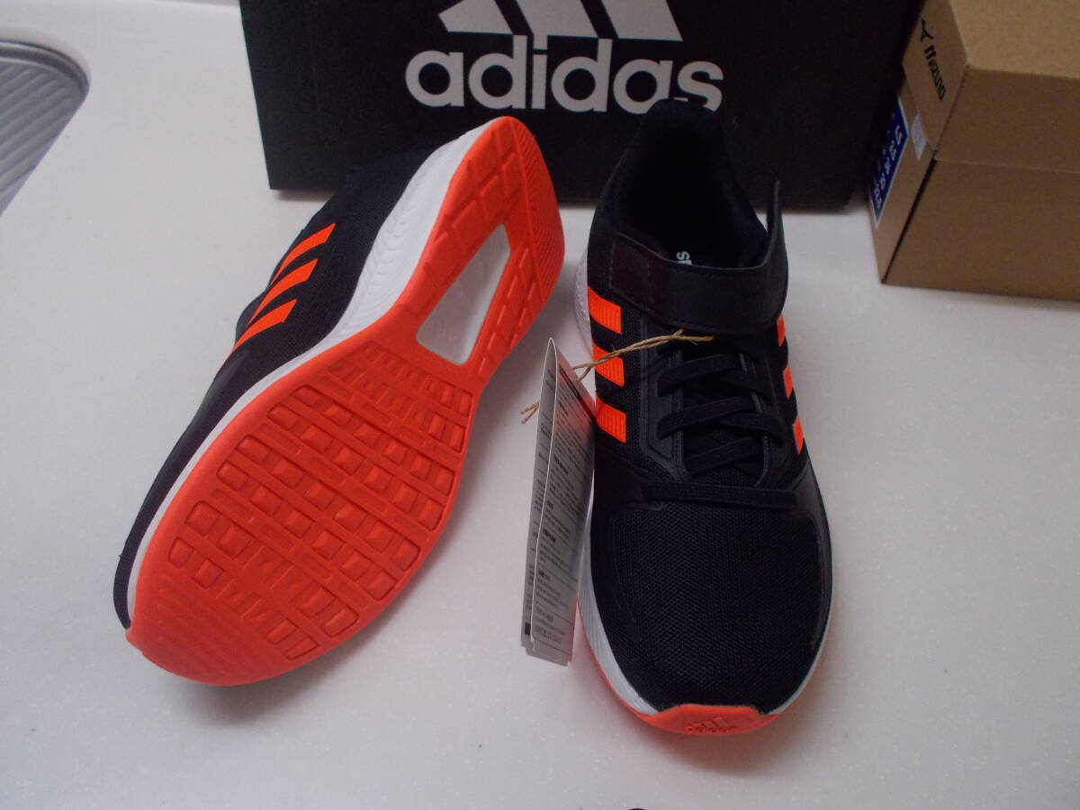  Adidas core faitoC 21cm GZ7436 black x orange new goods 