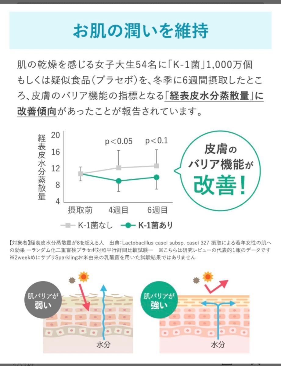 メニコン 2week めにサプリ お米由来の乳酸菌 ヨーグルト風味