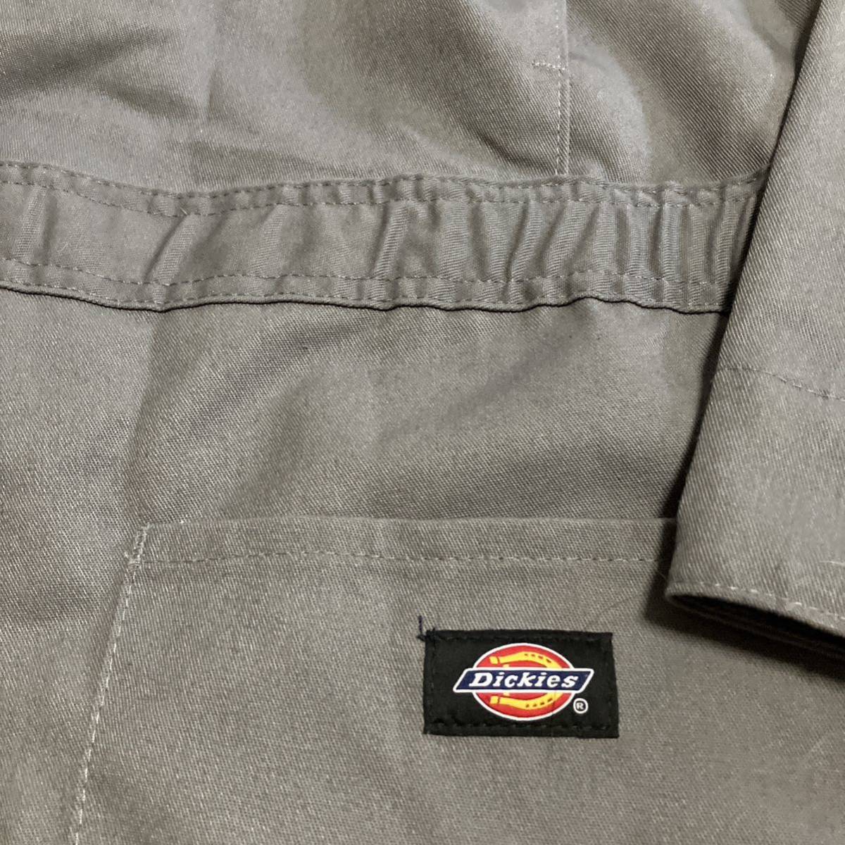 【美品】Dickies 長袖ツナギ size L 品番48799GY_画像6