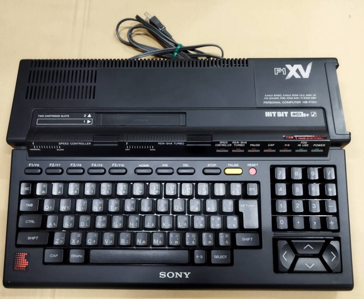 【同梱不可】 SONY HITBIT HB-F1XV MSX2+　ソニー_画像1