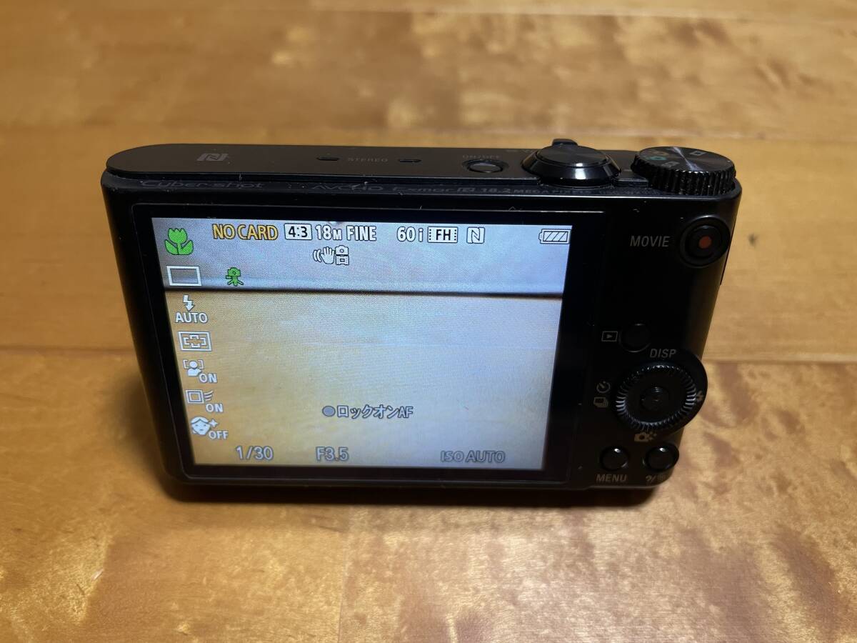 ソニー サイバーショット DSC-WX350(B) 純正ケース　SDカード付【送料無料】 _画像4
