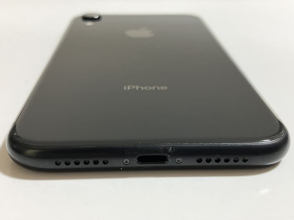 SIMフリー iPhoneXR 64GB 100% ブラック 判定 アップル 純正部品 SIMフリー iPhoneXR 64GB 100% ブラック 判定 アップル 純正部品
