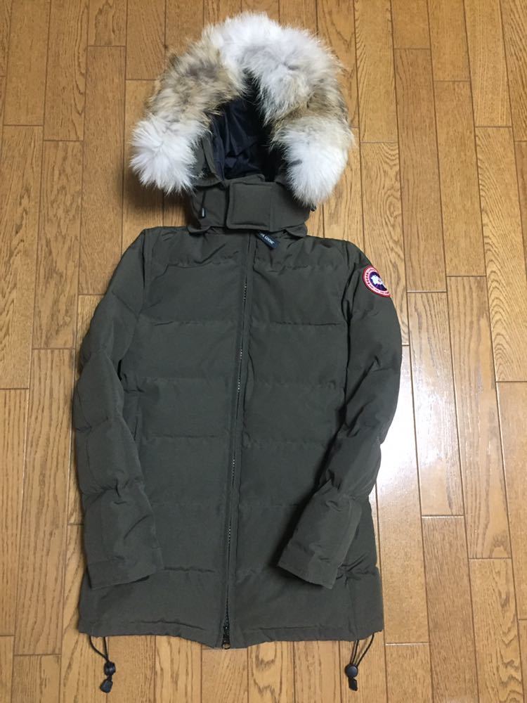 美品 CANADA GOOSE BELLEVILLE カナダグース ベルビル ダウンジャケット 国内正規品 グリフィンインターナショナル_画像3