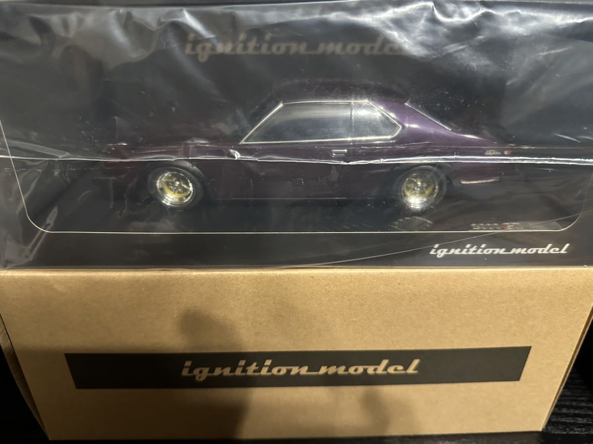 [新品] 1/18 IG1585 Nissan Skyline 2000GT-ES (C210) Purpleイグニッションモデル ignition model 日産 スカイライン ジャパン 前期の画像8