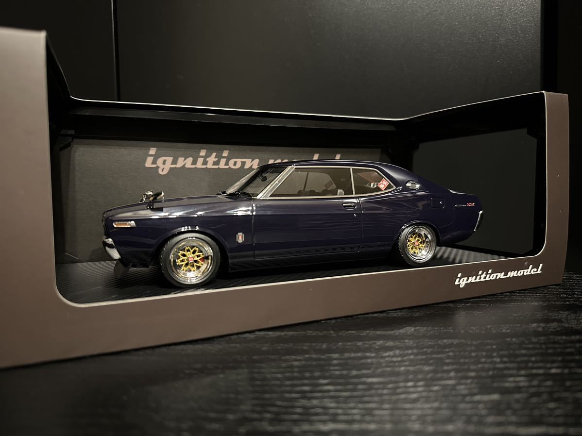 [新品] 1/18 IG3136 Nissan Laurel 2000SGX (C130) Purpleイグニッションモデル ignition model 日産 ローレル 前期 後期 ブタケツ 旧車の画像2