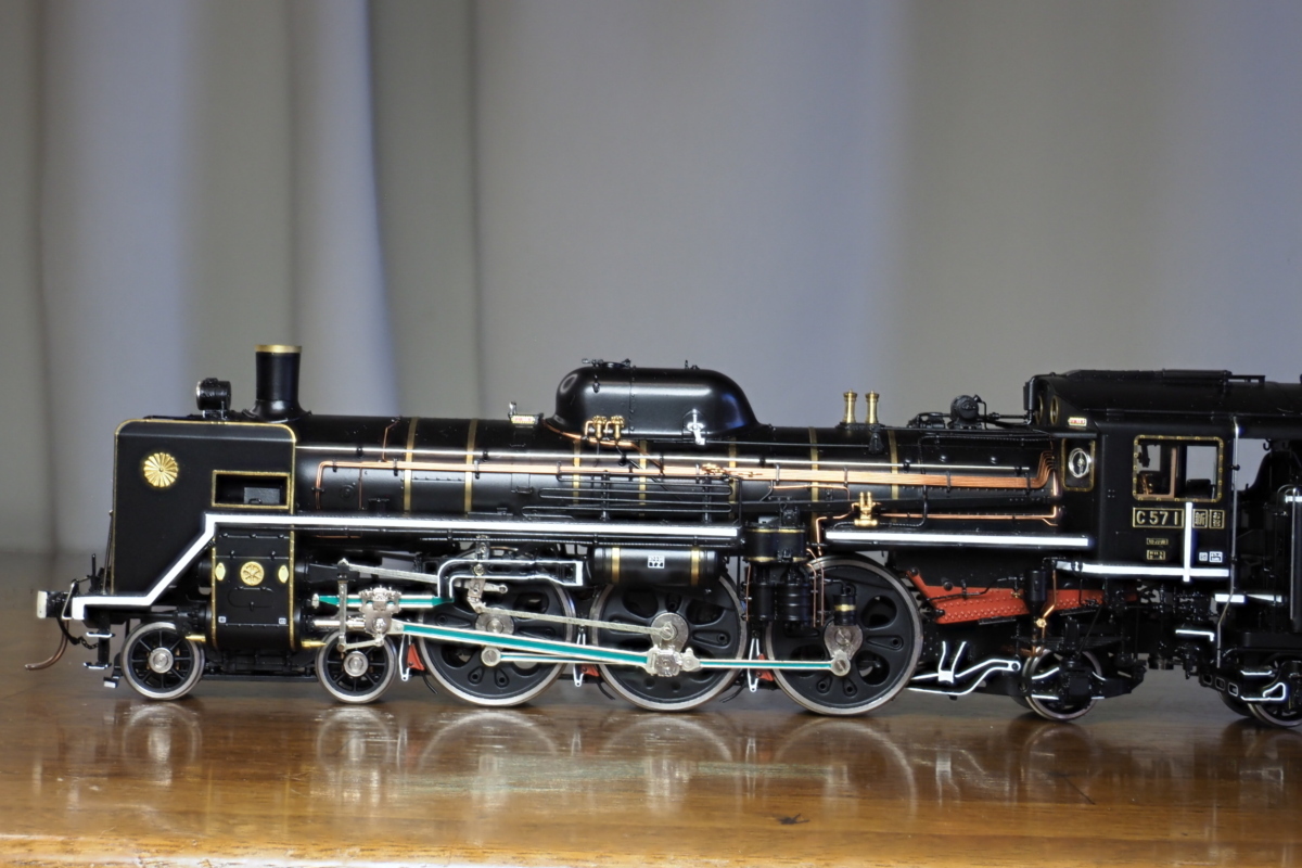 Yahoo!オークション - 天賞堂 1/64 Sスケール C57 1号機 お召仕様 Yahoo!オークション - 天賞堂 1/64 Sスケール C57 1号機 お召仕様