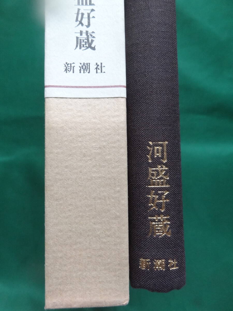 井伏鱒二随聞 河盛好蔵:著 新潮社 昭和61年 初版・帯付 装幀 井伏鱒二随聞 河盛好蔵:著 新潮社 昭和61年 初版・帯付 装幀