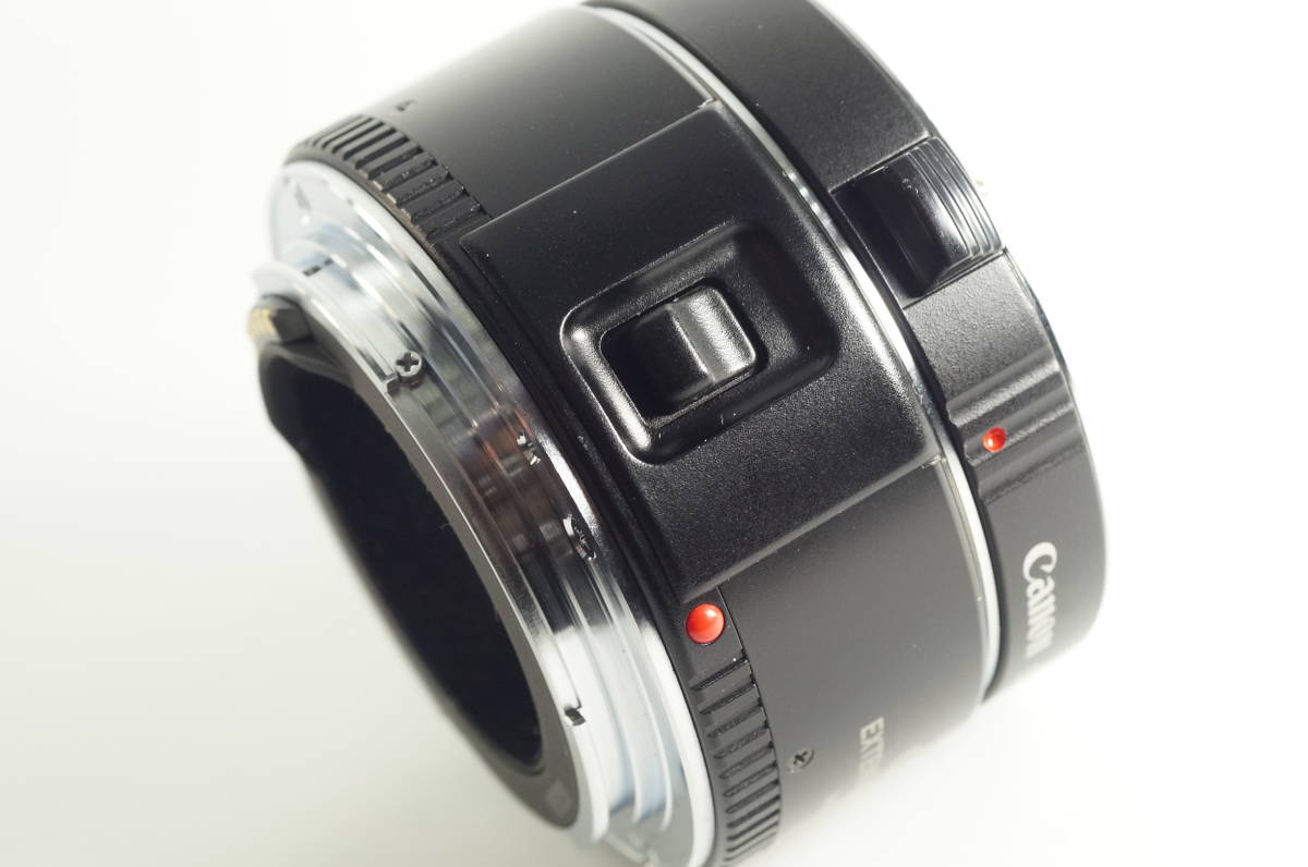 2X-002【キレイ】Canon EXTENSION TUBE EF12 + EF25 エクステンションチューブ 2個セット 接写 接眼レンズ RING リング_画像3