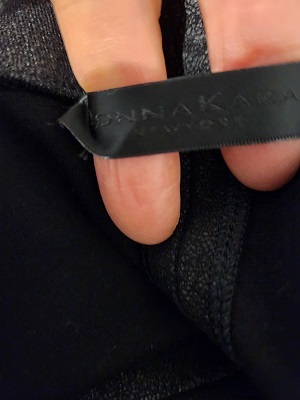  не использовался Donna Karan стрейч. есть юбка чёрный размер 2[8841-69]