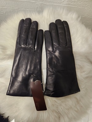  Italy made GLOVES leather gloves size 6 half [8841-72-2]