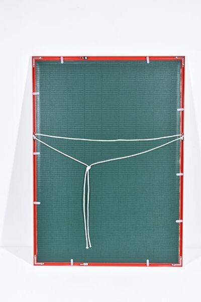 フンデルトヴァッサー版画額「作品1」木版画　50×37.5　F:61.5×44　Friedensreich Hundertwasser_画像10