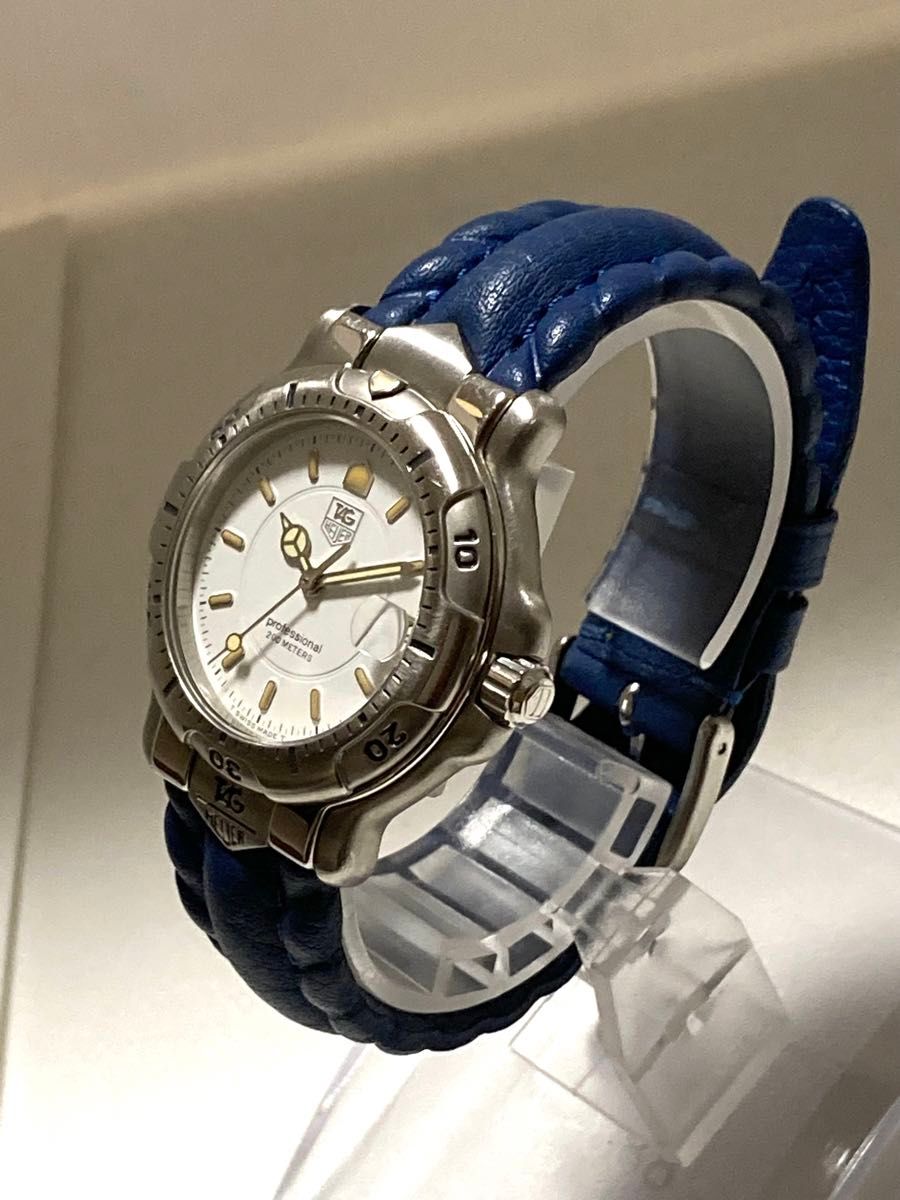 美品 TAG タグホイヤー 6000シリーズ ベルト純正 メンズ腕時計 美品 TAG タグホイヤー 6000シリーズ ベルト純正 メンズ腕時計