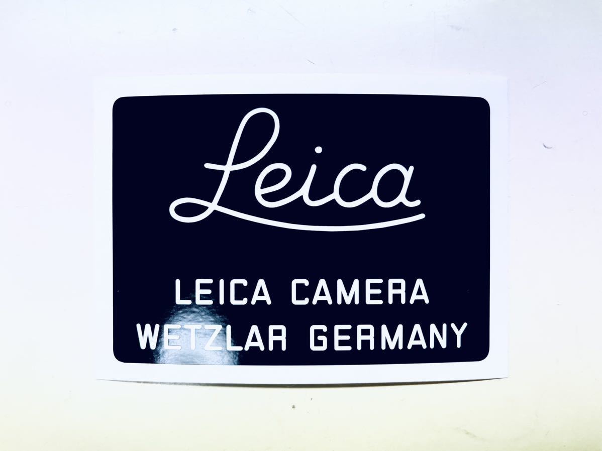 Leica（ライカ） クラシックロゴ ステッカー（2枚セット）_画像2
