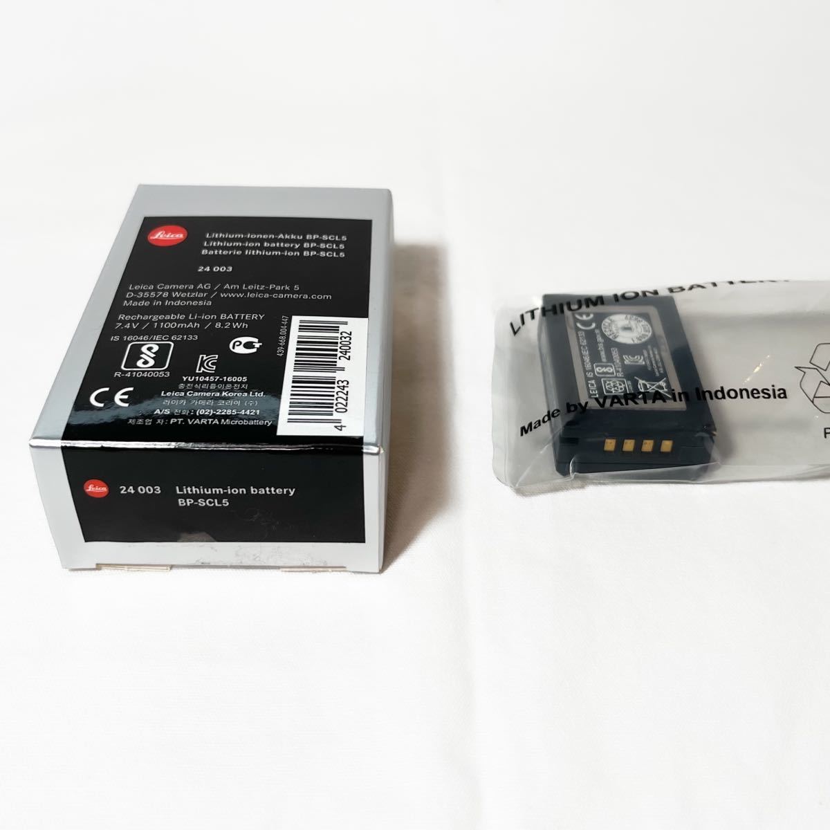 ライカ M10用 リチウムイオンバッテリー BP-SCL5 / ライカ ライカ M10用 リチウムイオンバッテリー BP-SCL5 / ライカ