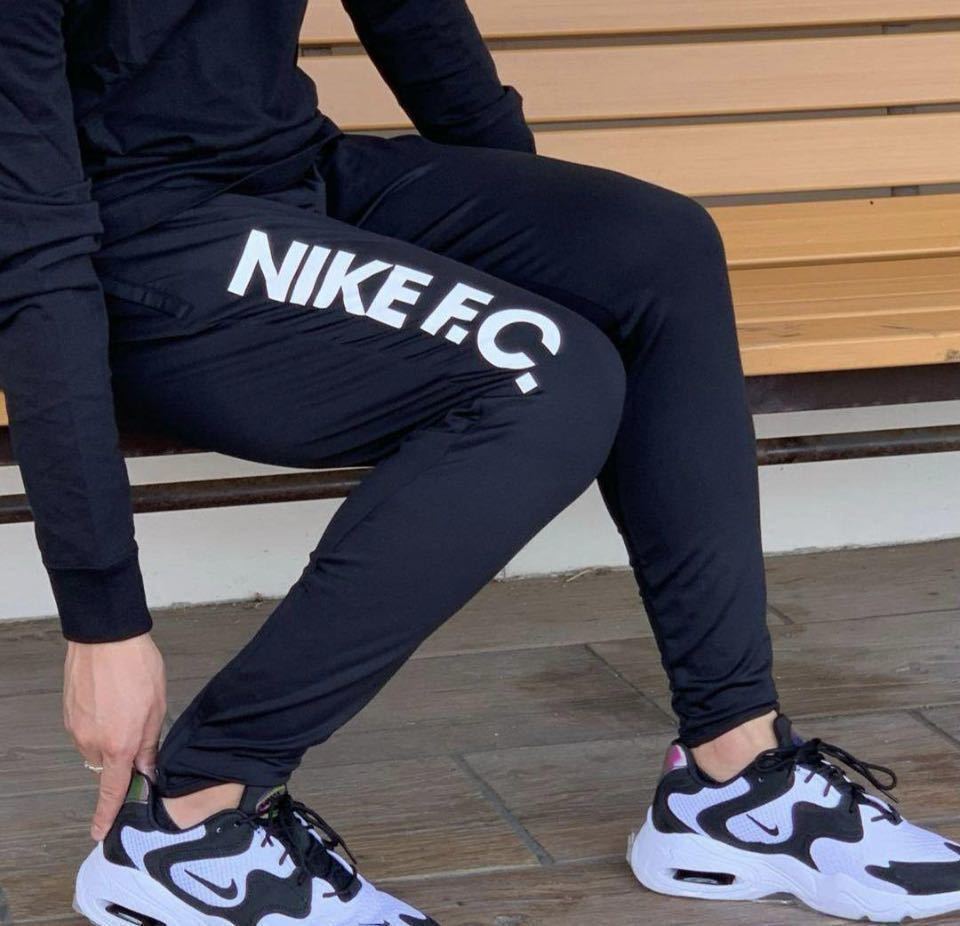 NIKE F.C. メンズLサイズ ジョガーパンツ トレーニングパンツ サッカー　ロング　ストレッチ_画像3