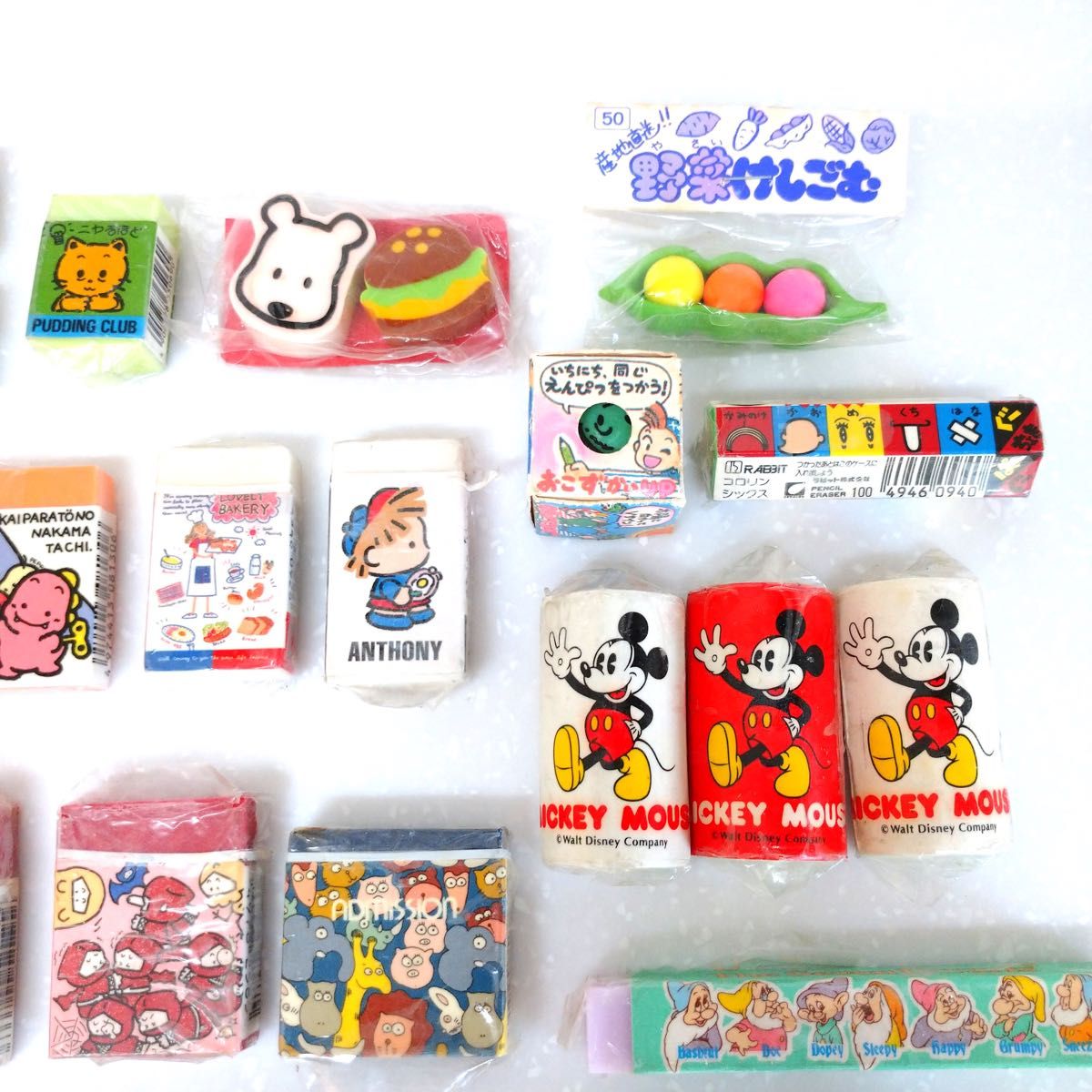 未使用】昭和 レトロ 消しゴム 26点セット 昭和レトロ 消しゴム 未使用】昭和 レトロ 消しゴム 26点セット 昭和レトロ 消しゴム