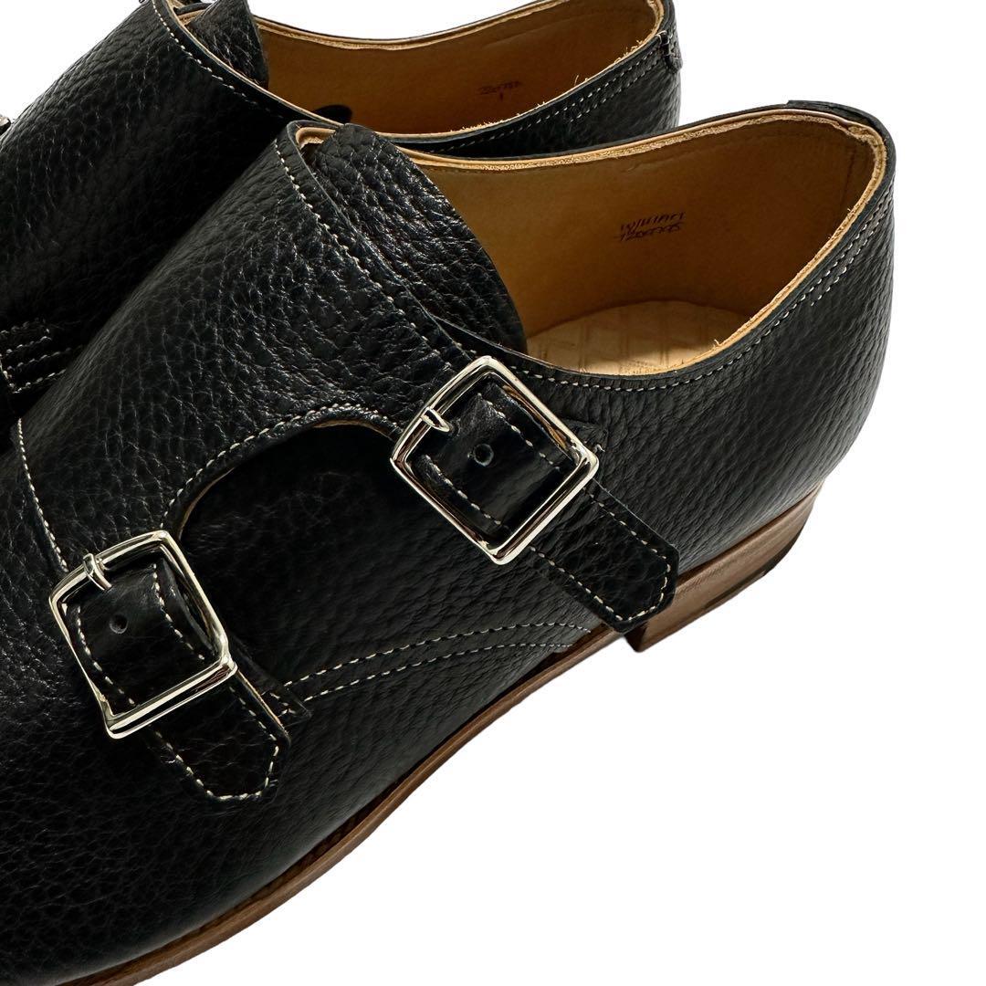 新品未使用 JOHN LOBB ジョンロブ WILLIAM TENSIL Moorland Black 7 1/2_画像5