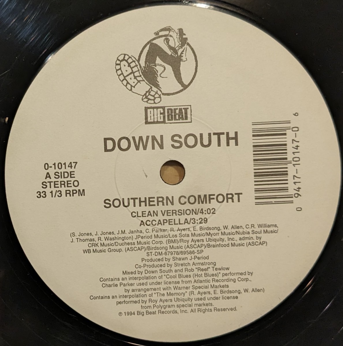 ■USオリジナル■DOWN SOUTH / Southern Comfort■90sクラシックShawnJPeriodの画像2