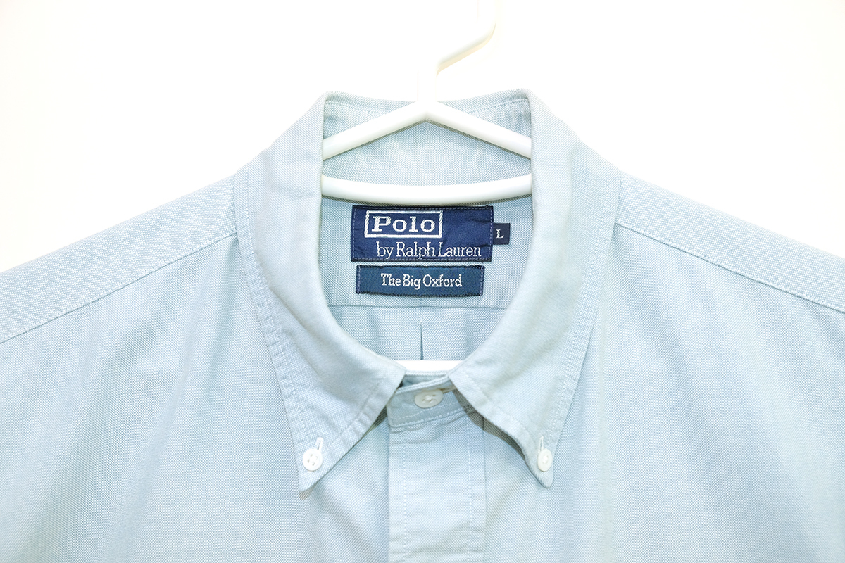 ★☆Polo Ralph Lauren☆The Big Oxford Shirts☆90年代オリジナル☆ビッグオックスフォード☆古着良品☆★_画像2