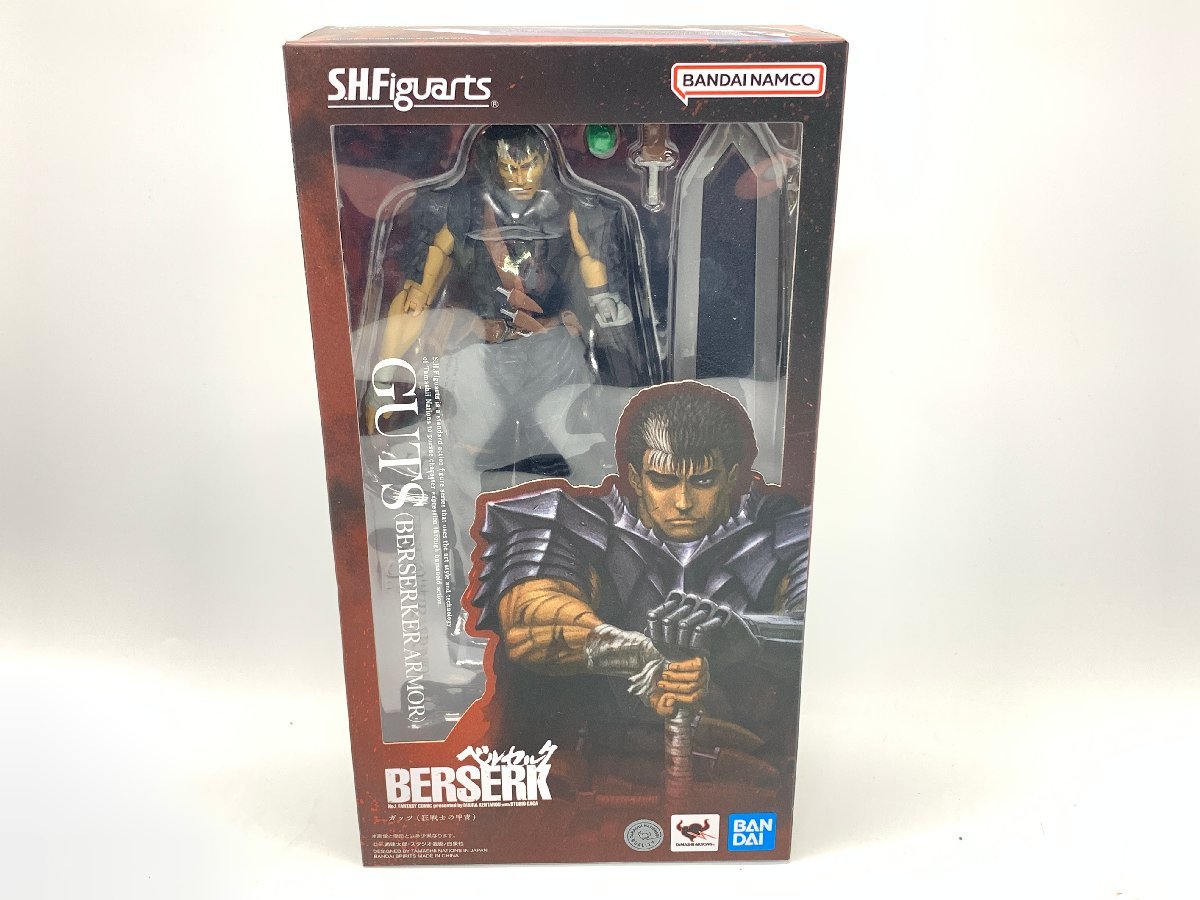 S.H.Figuarts ガッツ 狂戦士の甲冑 ベルセルク S.Hフィギュアーツ ※脚部破損品【ジャンク・現状品】[32-0209-S10]_画像1