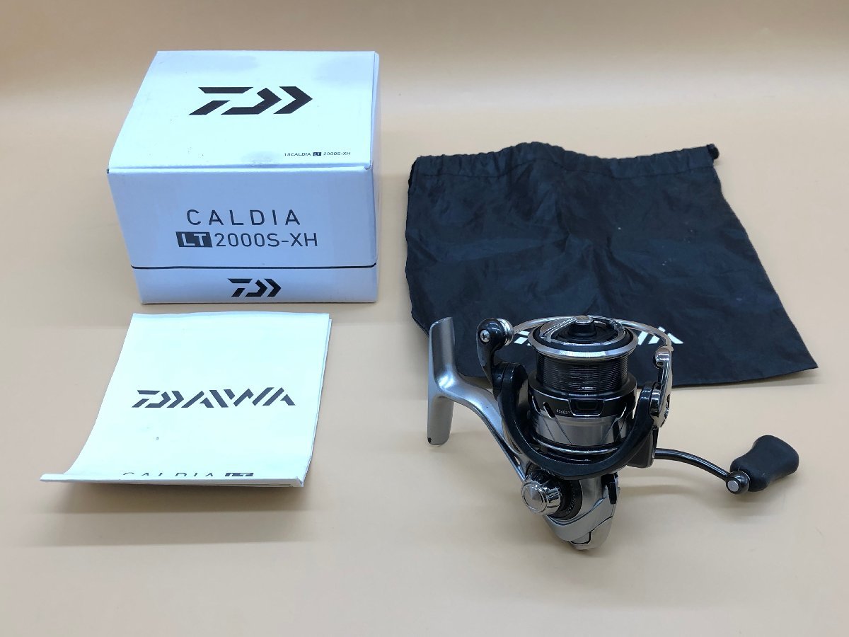 DAIWA/ダイワ 18 CALDIA/カルディア LT 2000S XH スピニングリール 釣り 釣具 フィッシング ☆良品☆[62-0213-E5]_画像1