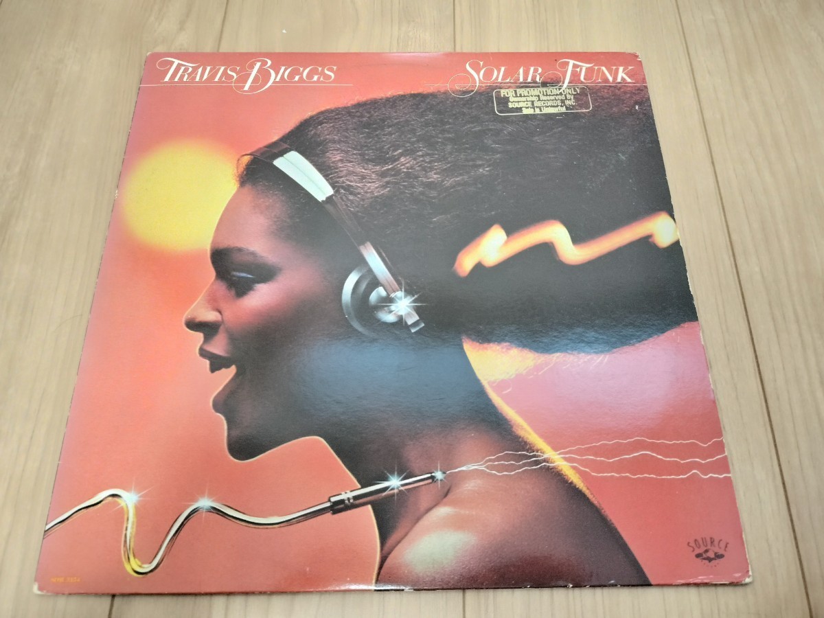 US original Travis Biggs / Solar Funk LP Jazz Funk Rare Groove J dilla sampling joke material 