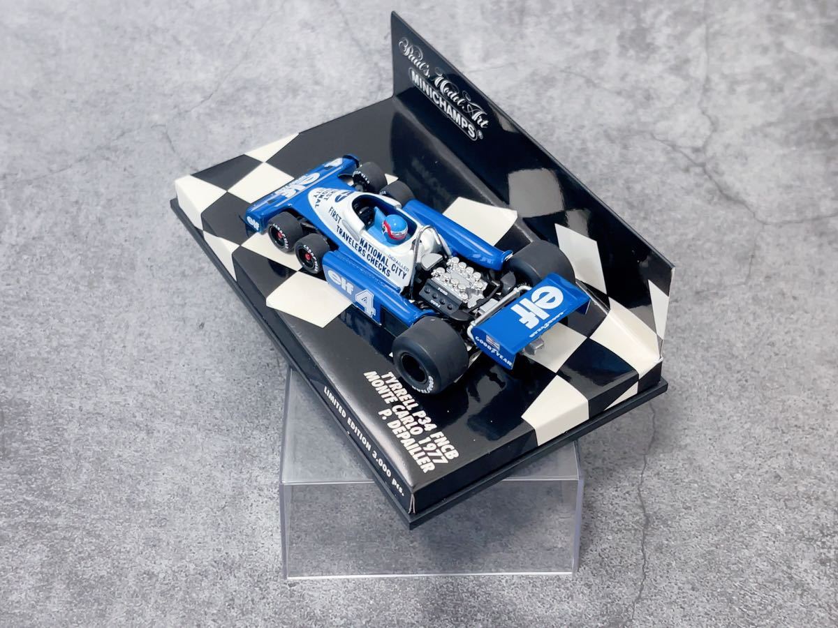 オープニングセール】 ミニチャンプス PMA 1/43 TYRRELL ティレル P34