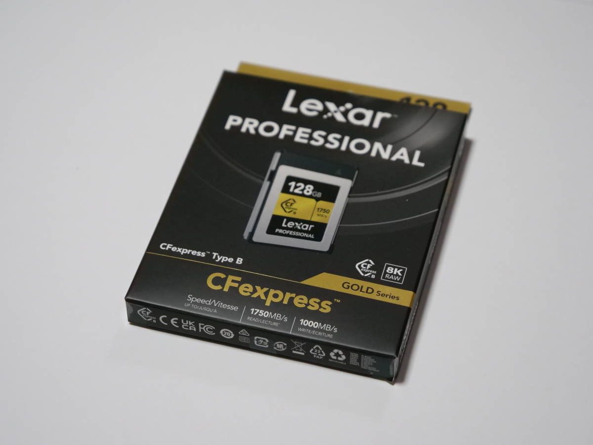 LCFX10-128CRB Lexar Professional CFexpress Type Bカード 128GB