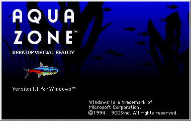 AQUAZONE for Windows + v1.1アップデータ Windows 動作品_画像6