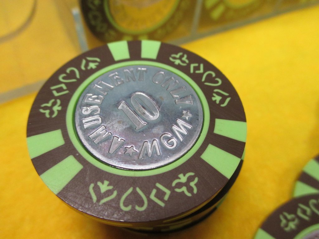 chip03 CASINO CHIP 合計97枚 MGM 『10』 カジノ チップ for アミューズメント - トランプ chip03 CASINO CHIP 合計97枚 MGM 『10』 カジノ チップ for アミューズメント - トランプ