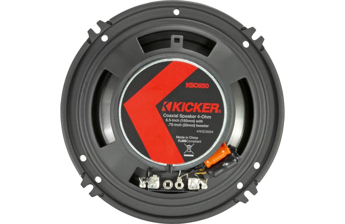 ■USA Audio■キッカー Kicker KSC6504 (47KSC6504) 16cm Max.200W ●保証付●税込の画像7
