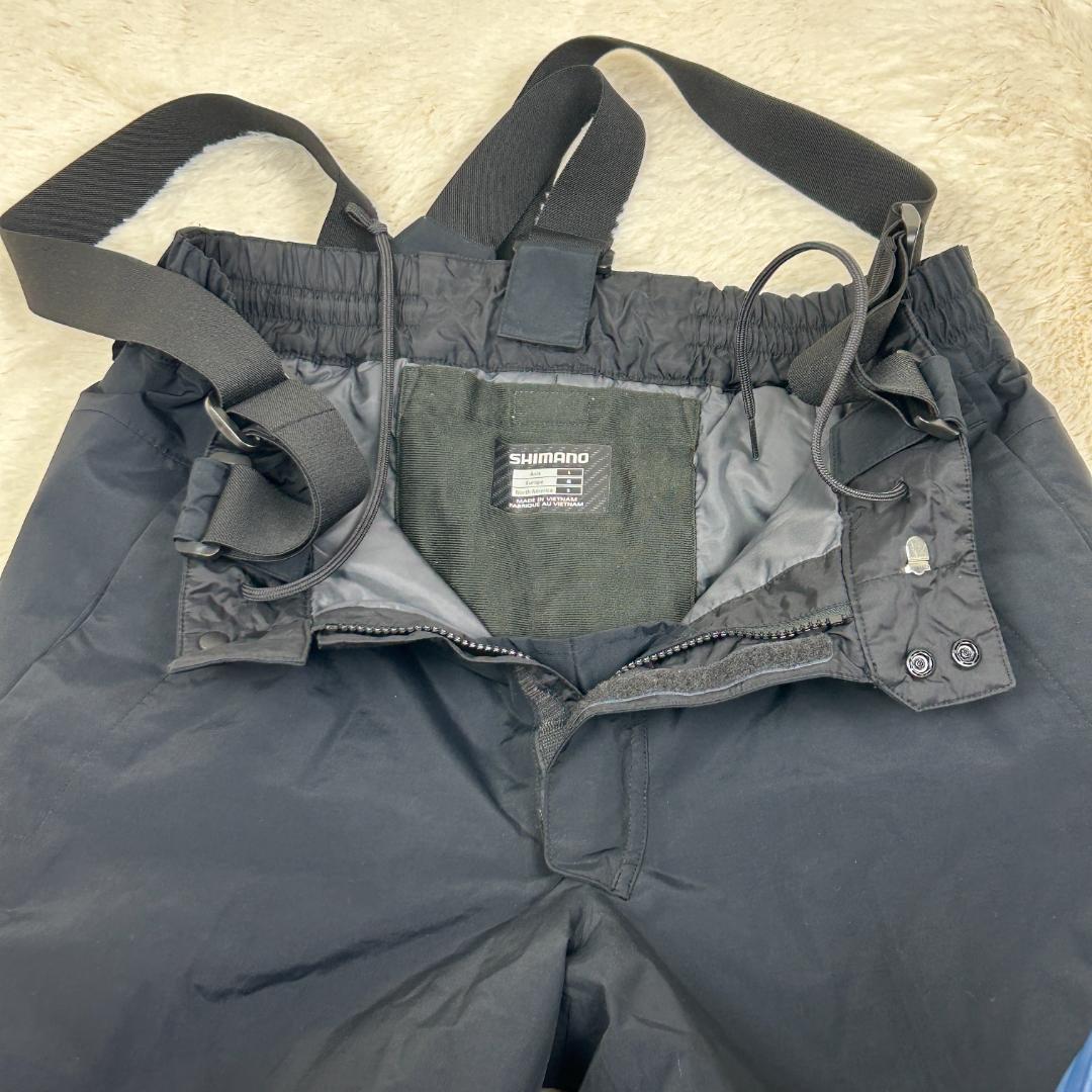 [ включая доставку ]SHIMANO dry защита DRYSHIELD зимний костюм верх и низ в комплекте L размер непромокаемая одежда Shimano спорт одежда snow #544765