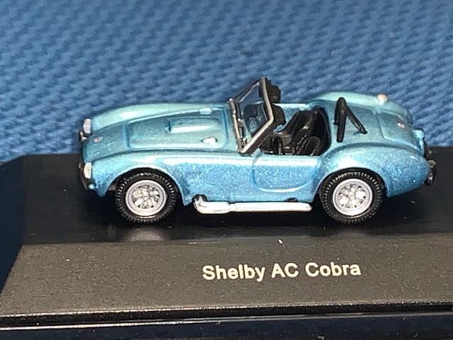 schucoシュコー1/87 Shelby　AC　CobraシェルビーACコブラ　ブルーメタリック　新品未使用 _画像3