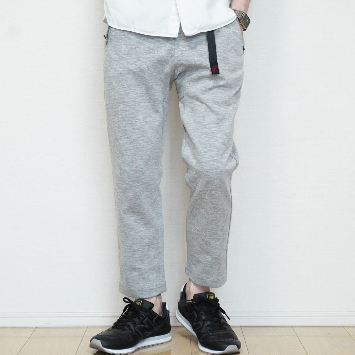 GRAMICCI × FREAKS STORE 別注 COOLMAX PANTS【M】グレー グラミチ フリークスストア クロップド コラボ アンクル スウェット GMP-19S888_画像1