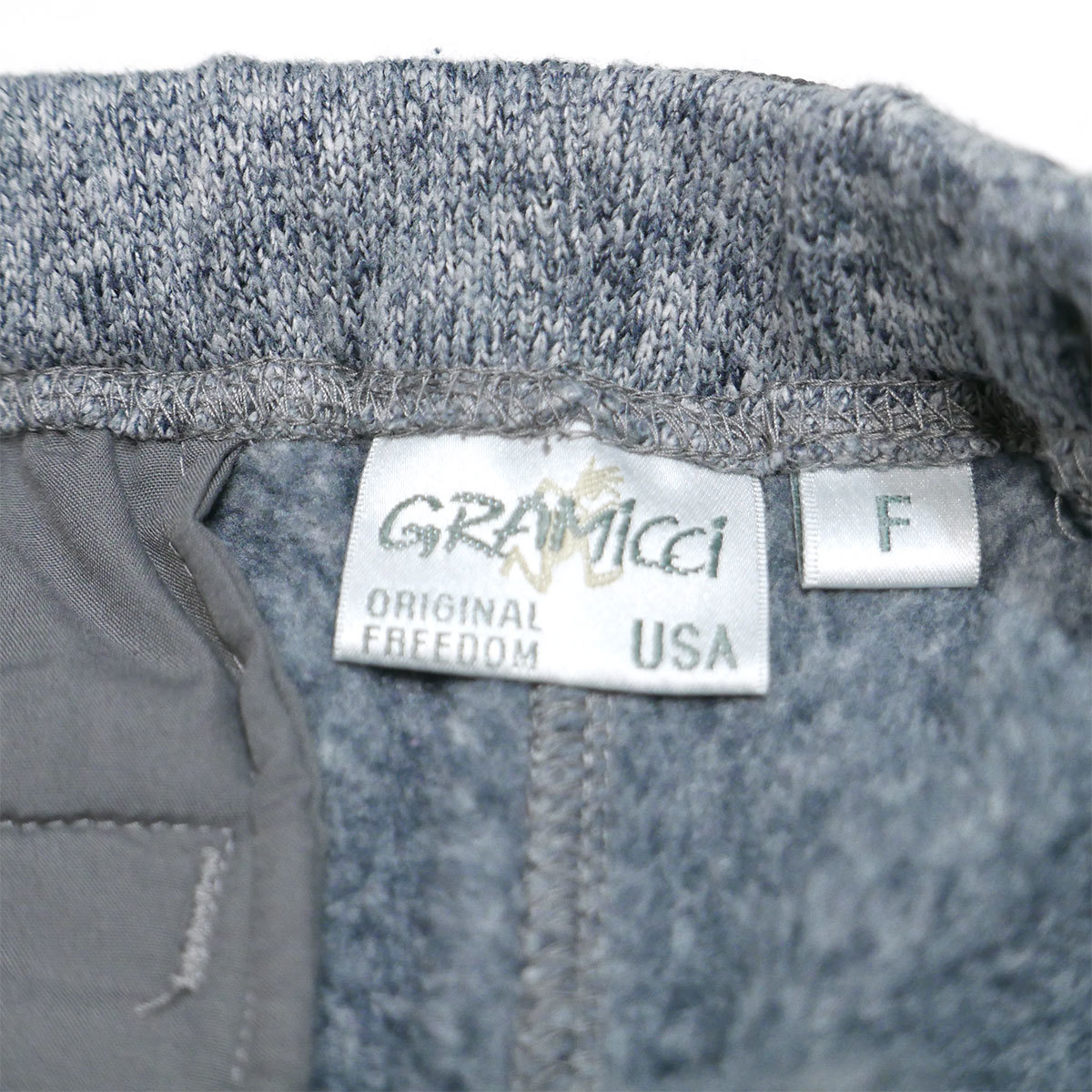 GRAMICCI × BEAMS BOY special order fleece narrow rib pants [F] gray Gramicci Beams Boy collaboration jogger outdoor GLP-17F908