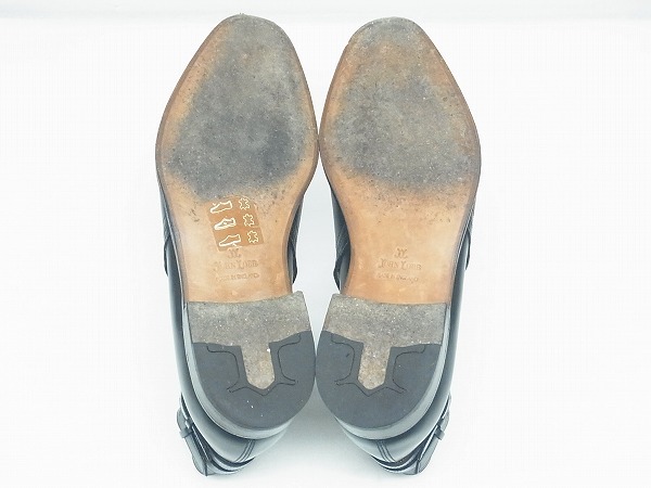 ★中古品★JOHN LOBB LUDLOW ジョンロブ ラドロー サイズ6 1/2E DEEP GREY★_画像6