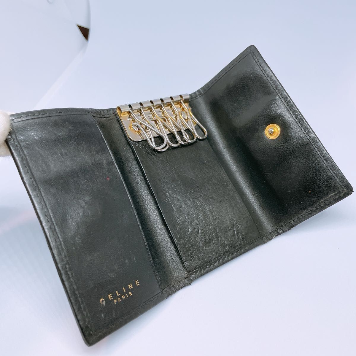 CELINE】セリーヌ マカダム キーケース|Yahoo!フリマ(旧PayPay CELINE】セリーヌ マカダム キーケース|Yahoo!フリマ(旧PayPay
