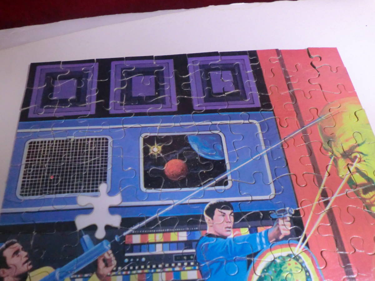  rare STAR TREK SERIES Ⅱ Star Trek jigsaw puzzle 150PC(The Alien) lack of equipped 